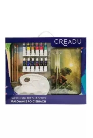 Malowanie po cieniach + farby + pędzle Krajobraz