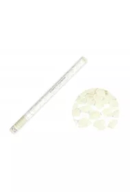 Tuba z płatkami róż kremowymi 80cm