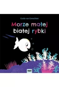 Morze małej białej rybki