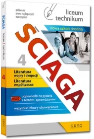Ściąga. Liceum, technikum. Część 4. Literatura wojny i okupacji, Literatura współczesna