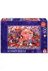 Puzzle 500 el. PQ Japońska ceremonia picia herbaty