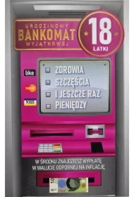 Karnet Urodziny 18 damskie