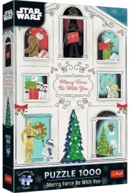 Puzzle 1000 el. Niech Moc Świąt Będzie z Tobą