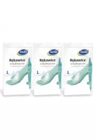 Rękawice antyalergiczne dla wrażliwych dłoni rozmiar L Zestaw