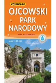 Ojcowski Park Narodowy mapa kieszonkowa skala 1 : 20 000