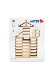  Klocki drewniane 200 szt