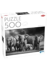 Puzzle 500 el. Elephants