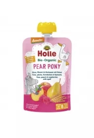 Mus Gruszkowy kucyk Gruszka, brzoskwinia i malina z orkiszem od 8 miesiąca