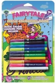 Książeczka z magicznymi mazakami Księżniczka