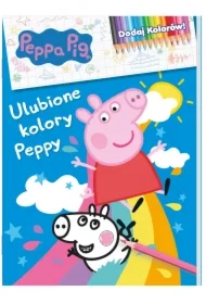 Peppa Pig Dodaj kolorów 8. Ulubione kolory Peppy