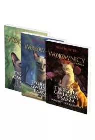 Pakiet Wojownicy. Manga. Tomy 2-4. Tygrysia Gwiazda i Sasza. Części 1-3: Ucieczka w las, Szukając schronienia, Powrót do klanów