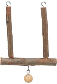 Huśtawka drewniana 12, 5cm x 15cm