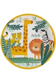 Talerze owalne papierowe