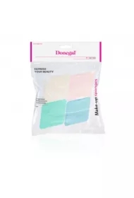 Gąbka do makijążu kolorowa romb 4306