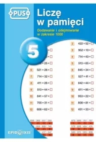 Liczę w pamięci 5. Dodawanie i odejmowanie w zakresie 1000