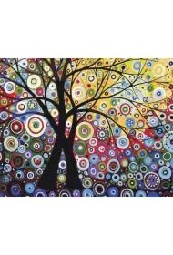 Malowanie po numerach - Drzewo szczęścia