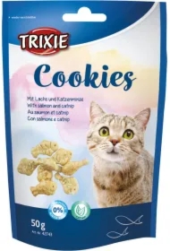 Ciasteczka z łososiem i kocimiętką