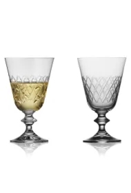 Kieliszki do białego wina ze szkła kryształowego Eaton 36238