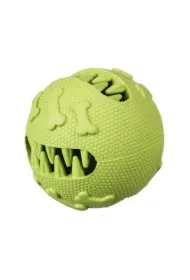 Piłka szczęka na przysmaki, zielona 7.5 cm