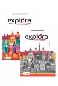 Explora 1. Curso de españ ol. Podręcznik + audio online i zeszyt ćwiczeń do języka hiszpańskiego