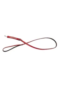 Smycz dla psa, wzór kostki, 12MM/120CM czerwona