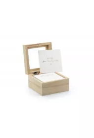 Księga gości pudełko na porady 9.5x9.5x6cm
