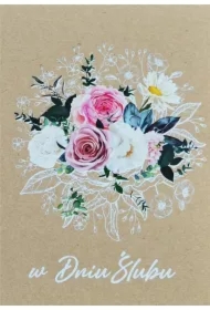 Kartka okolicznościowa Ślub