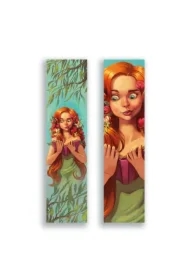 Zakładka kartonowa - Elfka książkowa