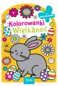 Kolorowanka z wykrojnikiem. Wielkanoc. Kolorowanka z wykrojnikiem