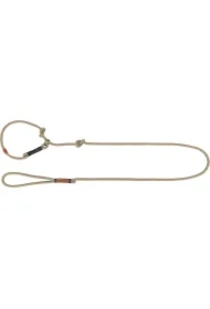 Be Nordic, Smycz Retiriever, dla psa, piaskowa/czarna, linka, S&ndash;M: 1.70 m/o 8 mm