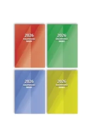 Kalendarz 2026 kieszonkowy Mars mix