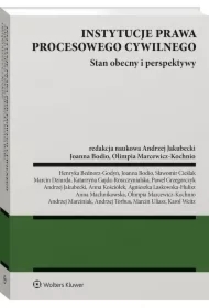 Instytucje prawa procesowego cywilnego