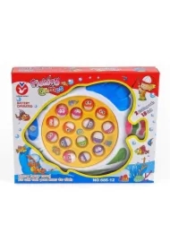 Rybki z wędką na baterie