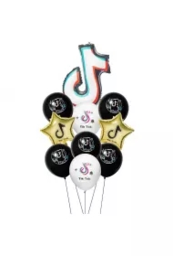 Balony foliowe i lateksowe Tik Tok