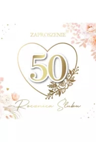 Zaproszenie Rocznica Ślubu