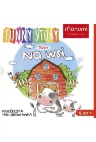 Książeczka harmonijka do kolorowania - Dzień na wsi 5l+