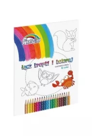 Łącz kropki i koloruj