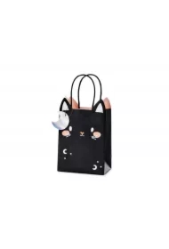 Torebka na prezenty Kot 8x14x18cm MIX