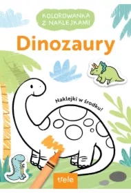 Dinozaury. Kolorowanka z wykrojnikiem