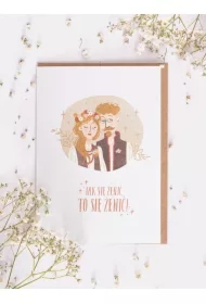 Kartka Jak się żenić to się żenić