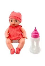 Lalka bobas z butelką 30cm