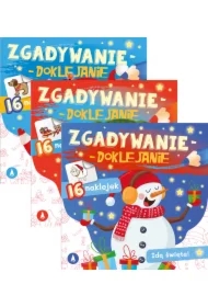 Pakiet Zgadywanie-doklejanie: Magia świąt, Magiczne święta, Idą święta
