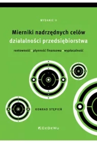 Mierniki nadrzędnych celów działalności przedsięb.