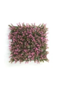 Roślina, do dekoracji akwarium, pudrowo-różowa, plastikowa, 25 cm x 25 cm, morski dywan