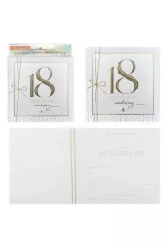 Zaproszenie Urodziny 18