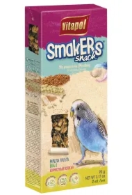 Smakers dla papużki na pierzenie