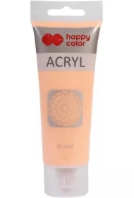 Farba akrylowa 75ml brzoskwiniowa Happy Color