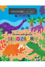 Barwne odkrywanie. Dinozaury. Malowanka wodna