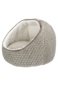Legowisko zamknięte Livia, o 55 x 45 cm, szarobrązowe/kremowe