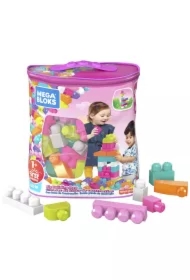  Mega Bloks. Torba różowa 60 el.